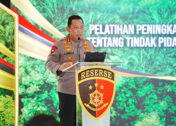 Hadiri Pelatihan Penyidik, Kapolri Minta Jajaran Cegah Potensi Kebocoran Anggaran Negara