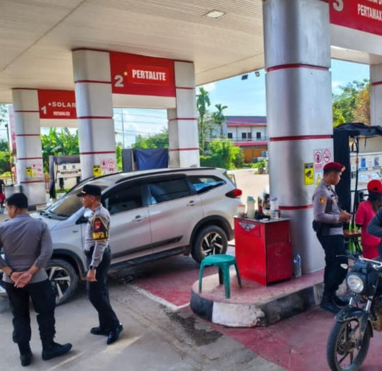 Hari Kedua Lebaran, Polres Sekadau: Pengisian BBM Tanpa Antrean Panjang