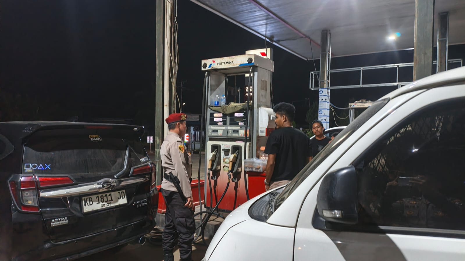 Amankan Malam Lebaran, Polres Sekadau Patroli hingga Objek Vital