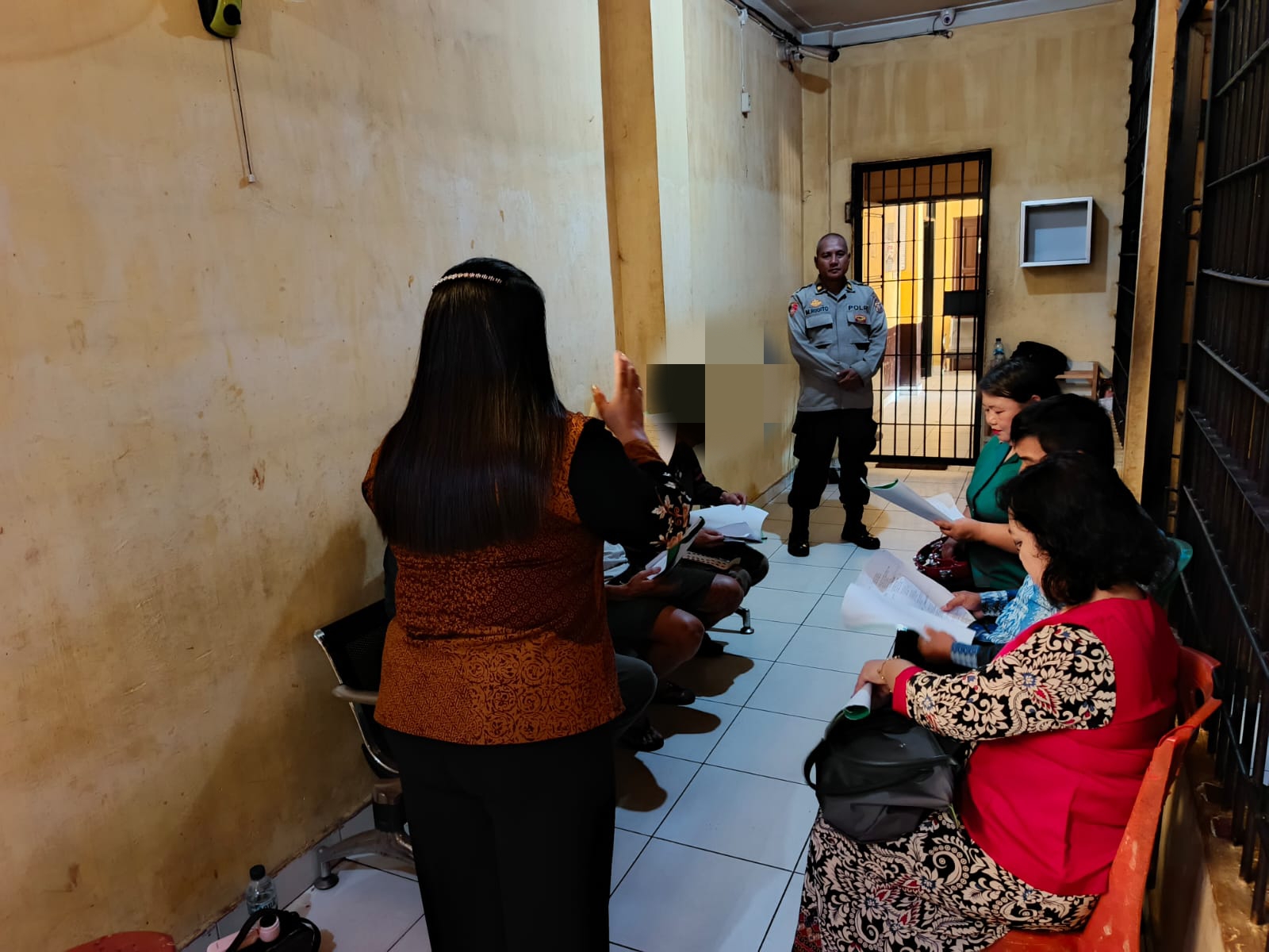 Bangun Kesadaran dan Harapan, Sattahti Polres Singkawang Gelar Pembinaan Rohani Tahanan