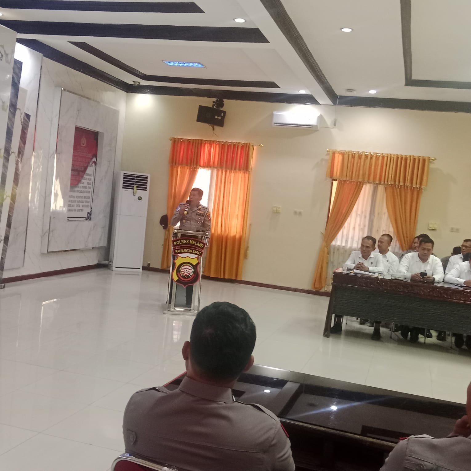 Gelar Opsnal Polres Melawi dan Polsek Jajaran, Kapolres Melawi Tekankan Tertibkan Balapan Liar dan Knalpot Brong