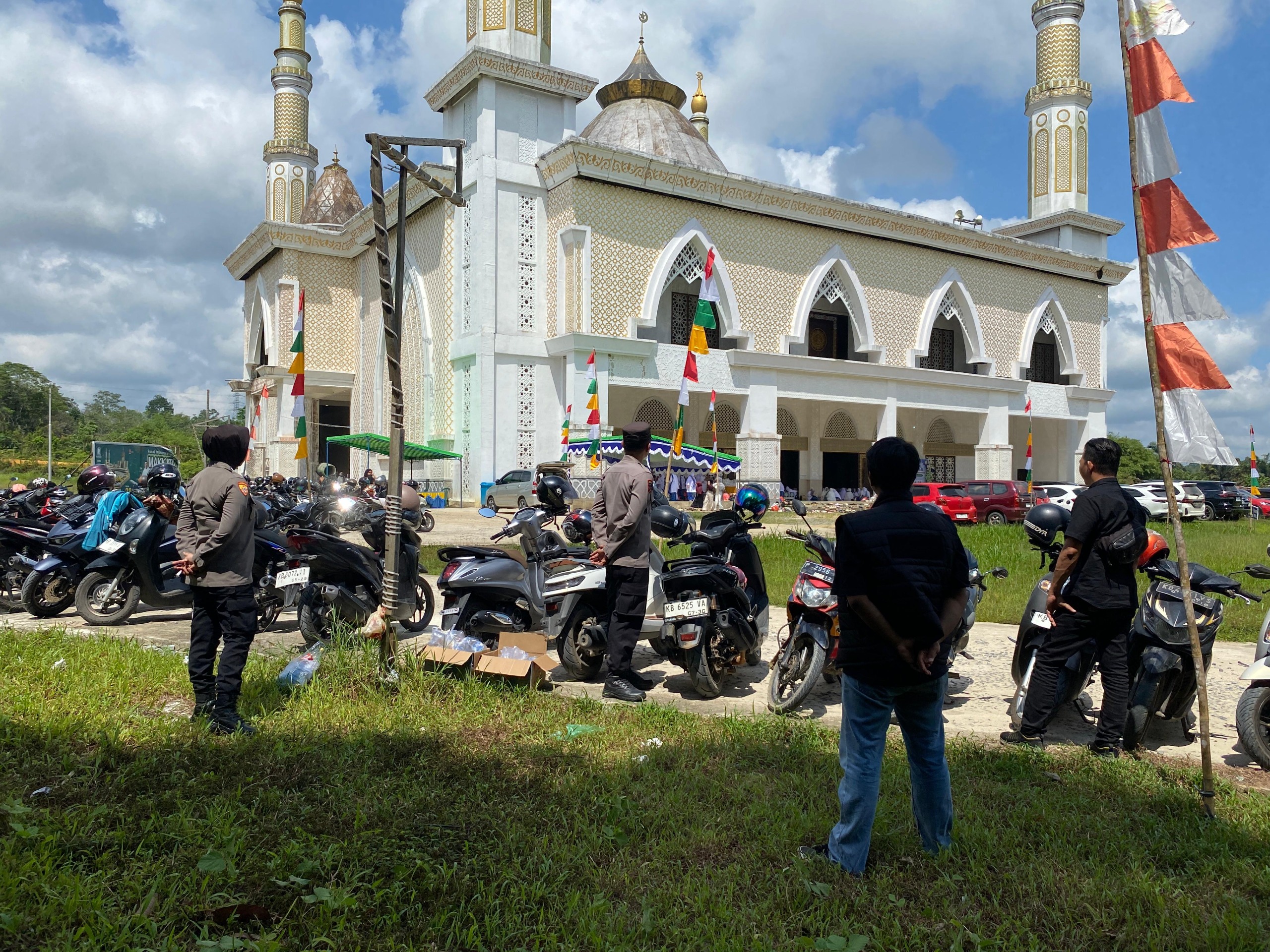 Halal Bihalal BKMT Sekadau, Polisi Lakukan Pengamanan dan Atur Arus Lalu Lintas
