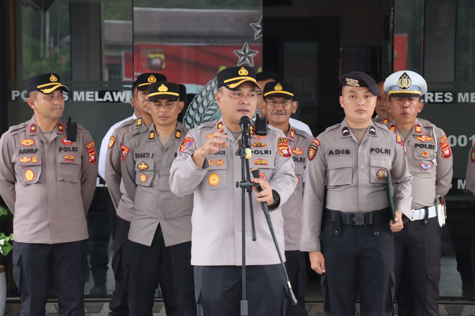 Kapolres Melawi Tegaskan Personelnya Aktif Cegah Karhutla