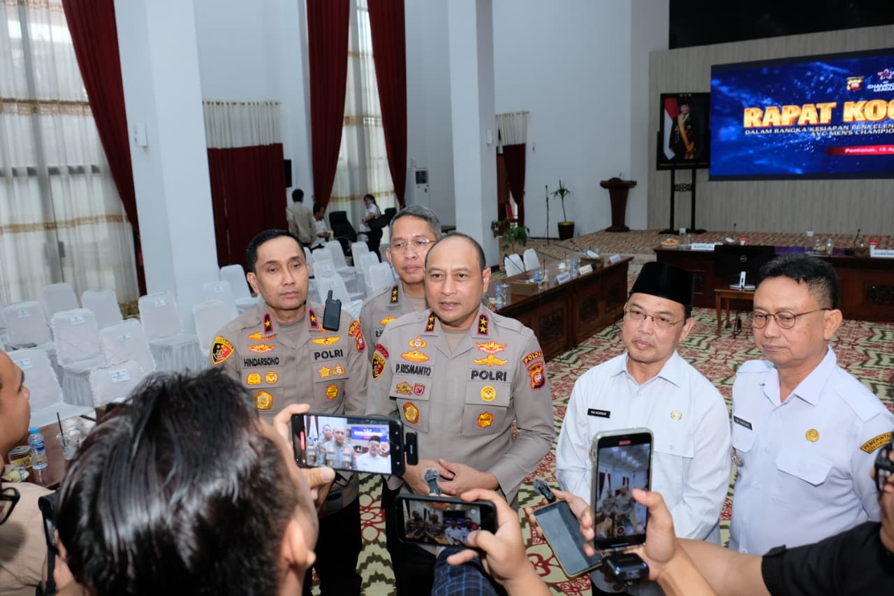 Kalbar Siap Cetak Sejarah, Kapolda dan Stakeholder Matangkan Persiapan AVC Men’s Champions League 2026