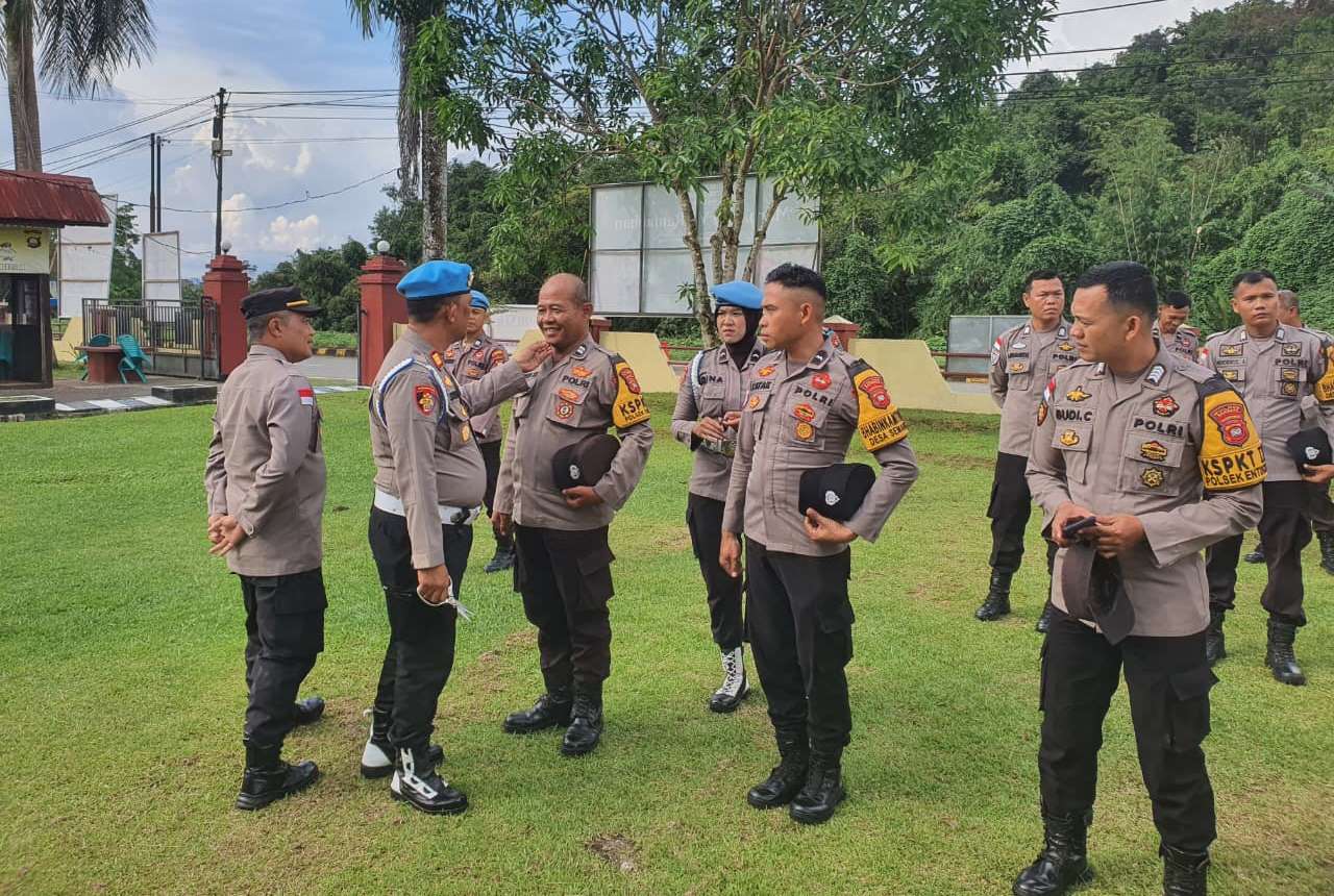 Gaktiblin Propam Polda Kalbar Jadi Momentum Evaluasi Disiplin Personel Polsek Entikong