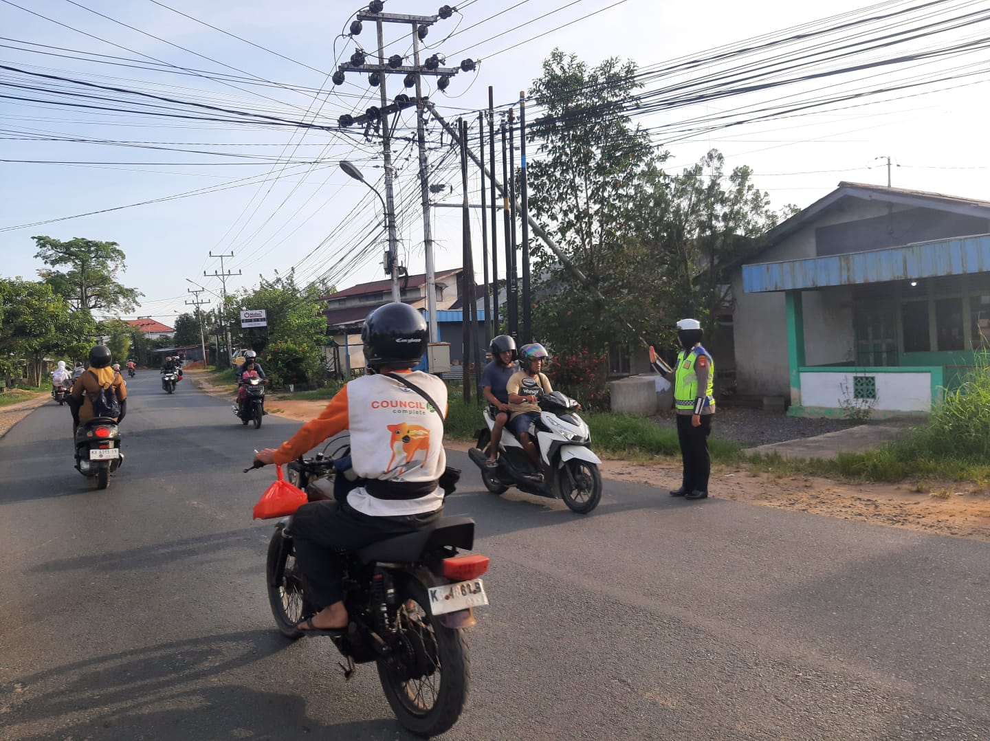 Polres Singkawang Intensifkan Ploting Pagi, Wujudkan Lalu Lintas Tertib dan Aman