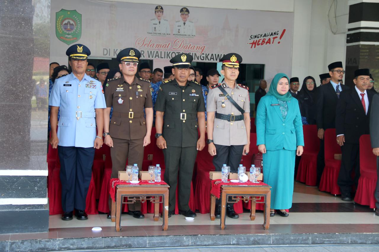 Upacara Hari Otonomi Daerah 2026 di Singkawang, Polres Pastikan Kegiatan Berjalan Lancar dan Kondusif