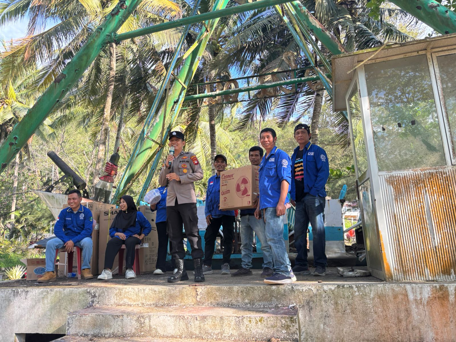 Polres Bengkayang Amankan Peringatan May Day 2026, 300 Buruh Hadiri Kegiatan di Pantai Mimiland