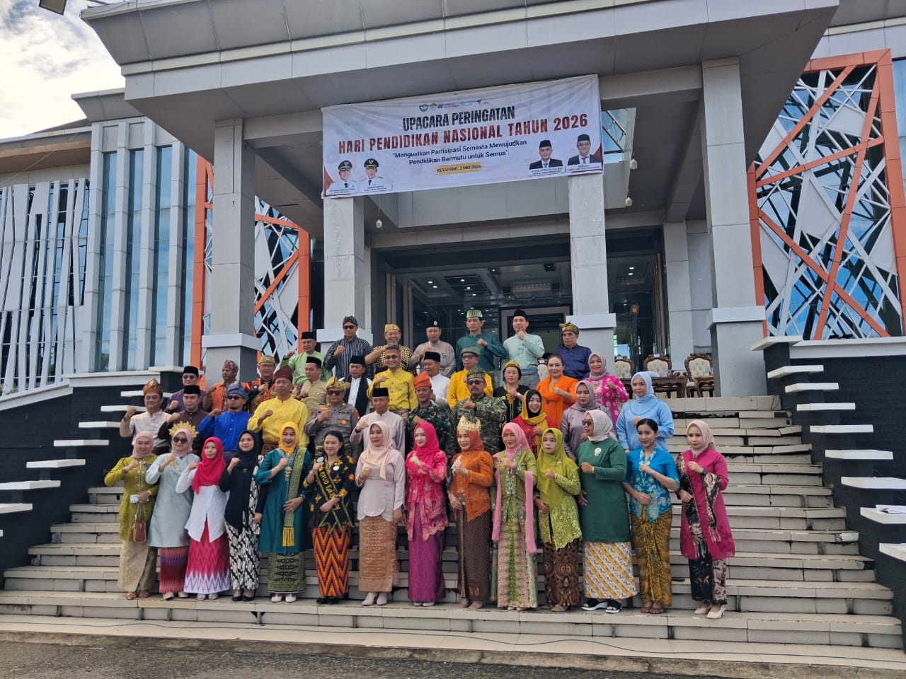 Kabag SDM Polres Ketapang Wakili Kapolres Hadiri Upacara Hardiknas 2026, Tegaskan Dukungan Polri untuk Dunia Pendidikan