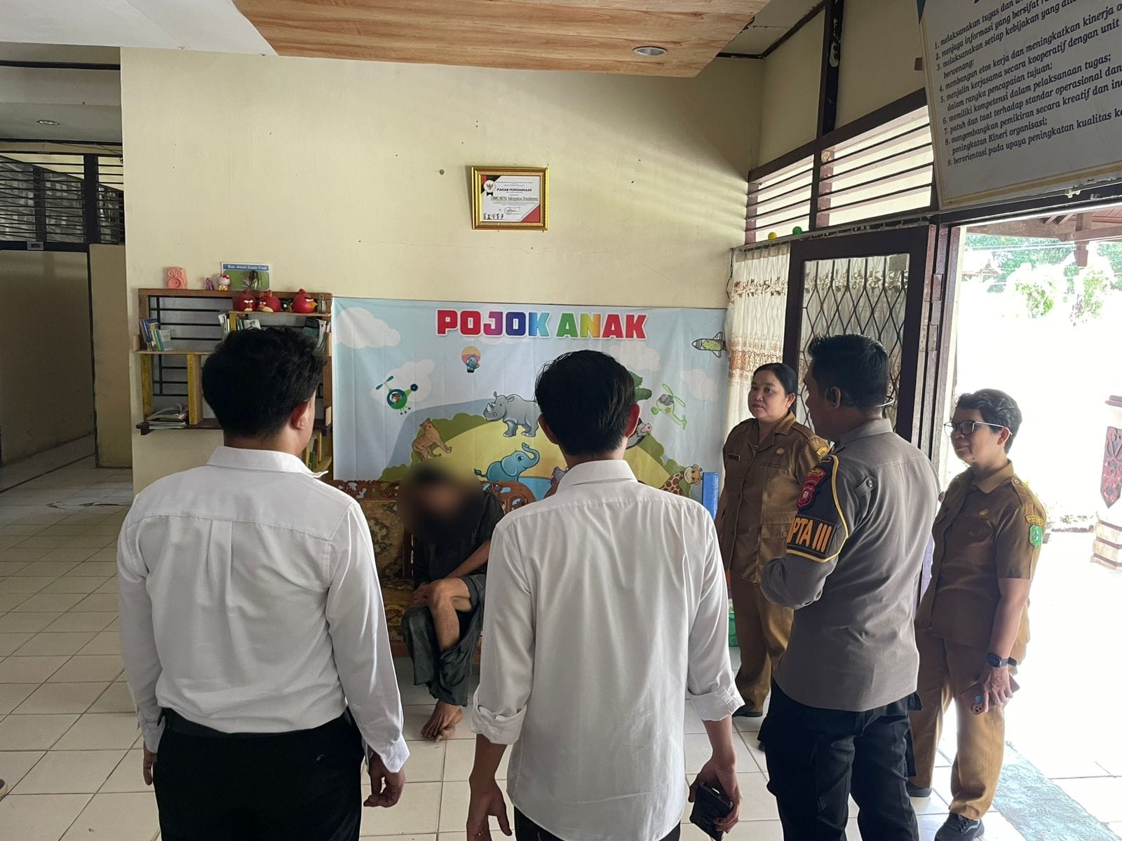 Pamapta Polres Bengkayang Gerak Cepat Tindaklanjuti Laporan Warga, ODGJ Bawa Sajam Diamankan