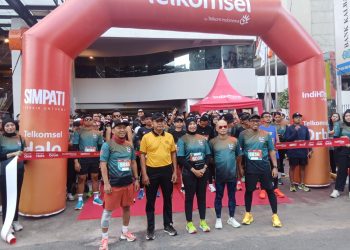 Polresta Pontianak Laksanakan Pengamanan Kegiatan “SIMPATI X Haris Hotel Fun Run”