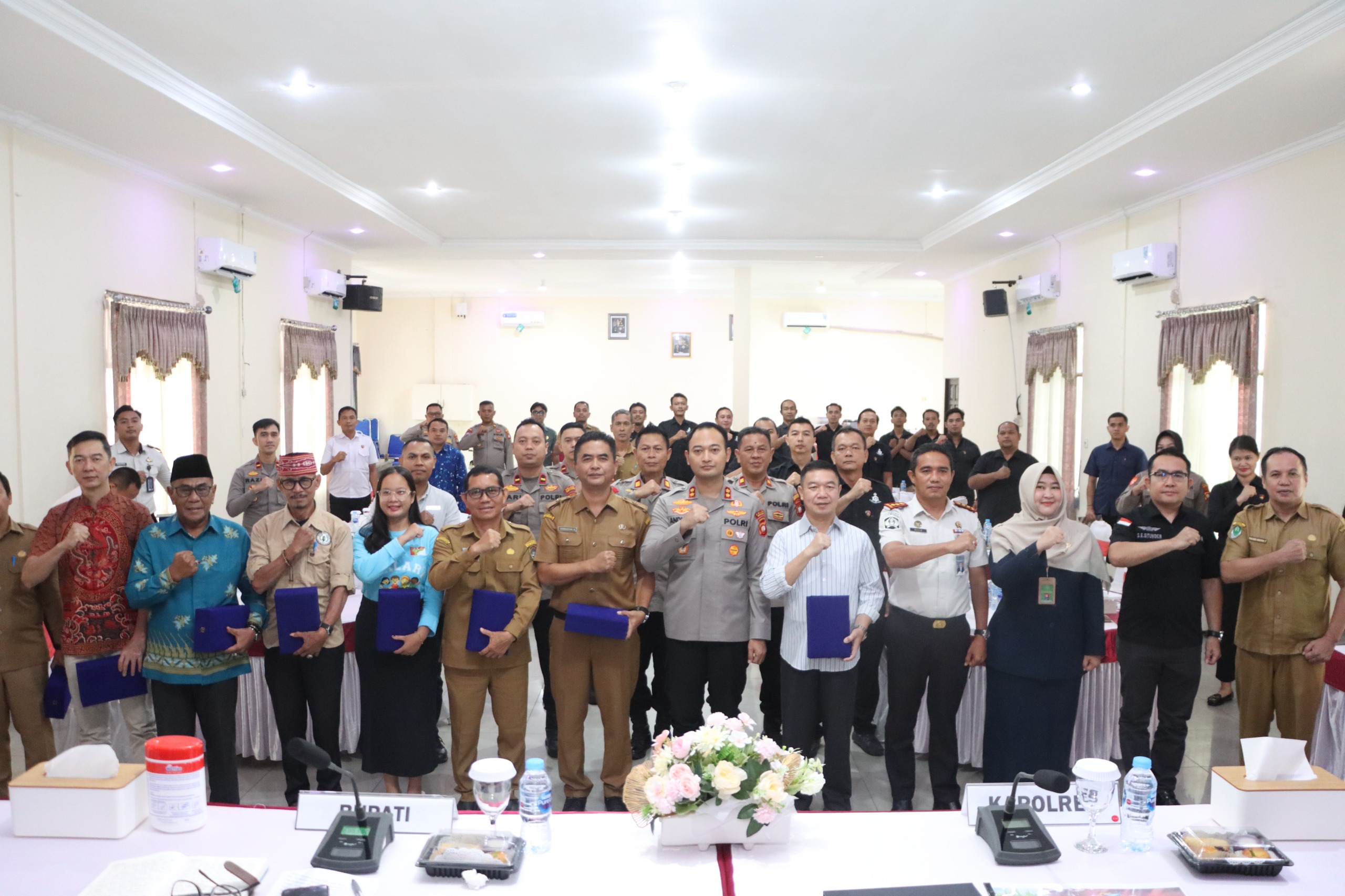Cegah Kekerasan Seksual terhadap Anak, Polres Sekadau Gelar Rakor CJS