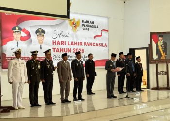 UPACARA HARI LAHIR PANCASILA TAHUN 2026 DI KABUPATEN KAYONG UTARA BERLANGSUNG KHIDMAT