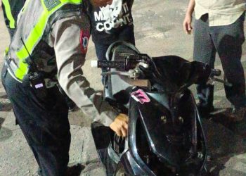 Antisipasi Aksi Balap Liar dan Penggunaan Knalpot Brong, Tim UKL Polres Ketapang Laksanakan Patroli dan Penertiban
