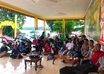 Nobar Piala Dunia 2026 di Istana Surya Negara Sanggau Pererat Kebersamaan, Polres Sanggau Ajak Warga Jaga Kamtibmas