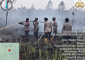 Polres Ketapang Perkuat Penanganan Karhutla, Ratusan Personel Gabungan Dikerahkan