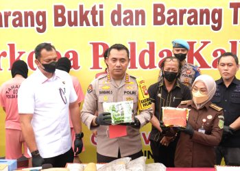 Pemusnahan Barang Bukti Narkoba, Polda Kalbar Musnahkan Sabu dan Ganja