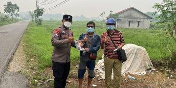 Perkuat Pencegahan Karhutla, Polda Kalbar Edukasi Masyarakat Bahaya Pembakaran Lahan