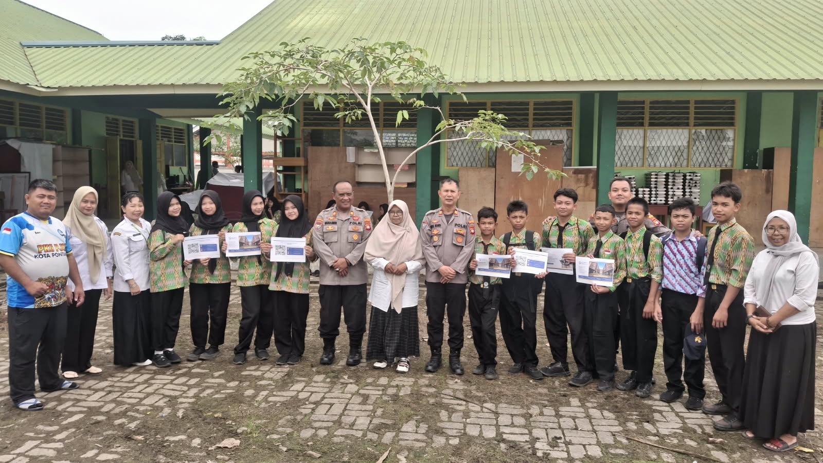 Dorong Generasi Berprestasi, Polresta Pontianak Sosialisasikan Penerimaan Murid Baru SMA Kemala Taruna Bhayangkara
