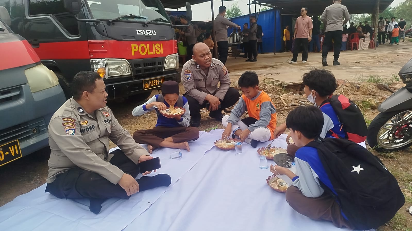 Ditbinmas Polda Kalbar Gelar Curhat Kamtibmas dan Makan Gratis Setiap Jumat